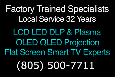 Factory Trained TV Repair Specialists